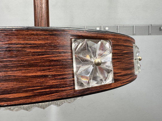 Image 1 of Lámpara colgante OVNI de estilo espacial de mediados de siglo XX (años 60)