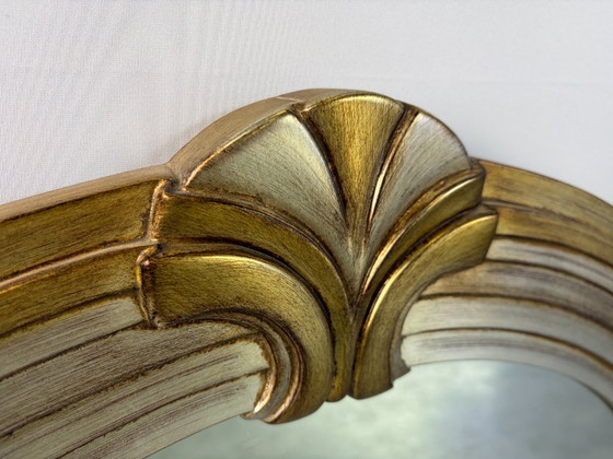 Miroir vintage de Deknudt, années 1970 – Verre, Bois (photo 4 of 9)