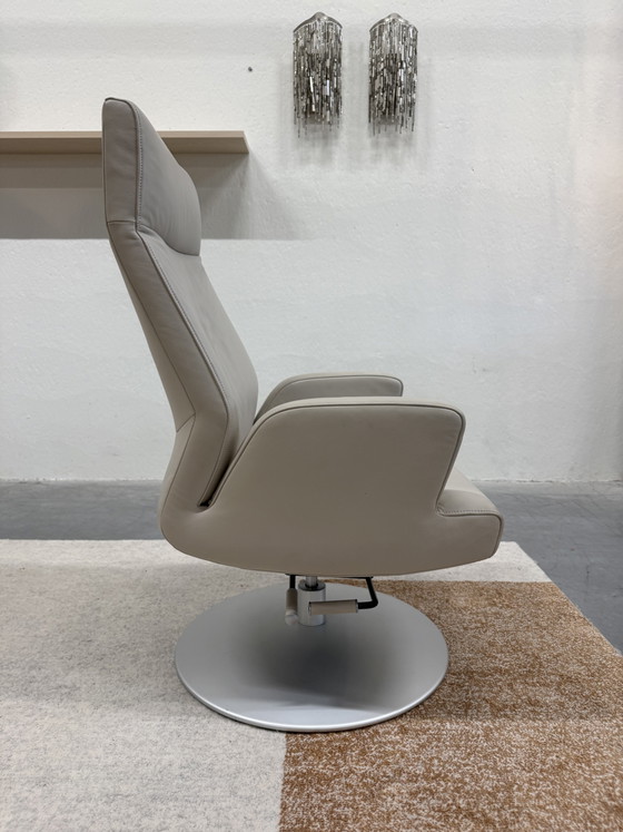 Sillón giratorio De Sede de cuero – Sillas giratorias, Leather (photo 5 of 8)