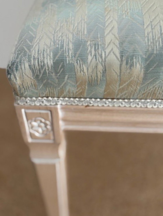 Vintage Design Dining Chair – Wicker, Silk (photo 5 of 13)