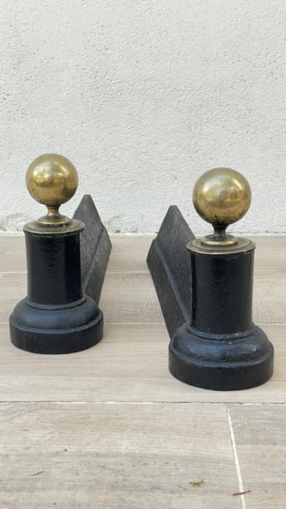 Alari Neoclassici GHISA e OTTONE – Oggetti decorativi, Brass, Cast Iron (photo 11 of 27)
