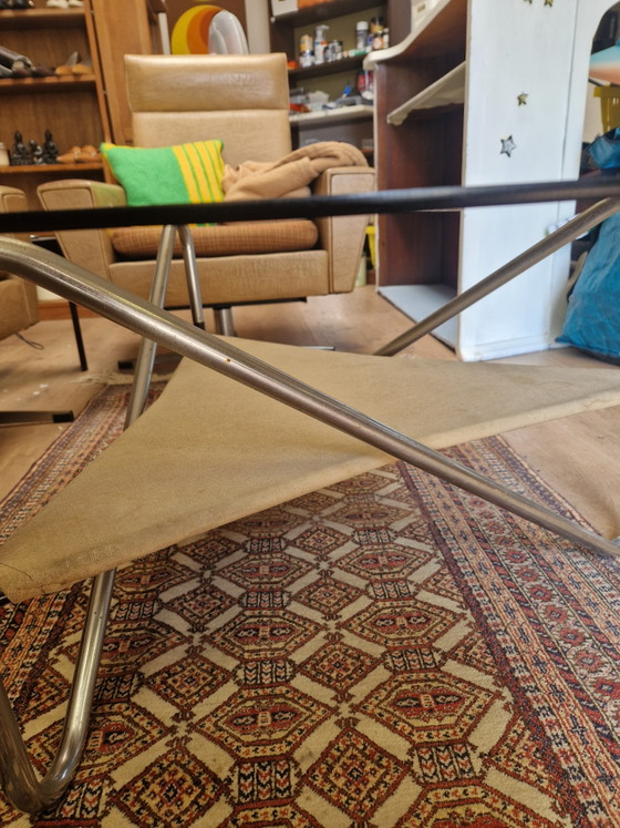 Image 1 of Table basse vintage de 100 cm de large x 46 cm de haut