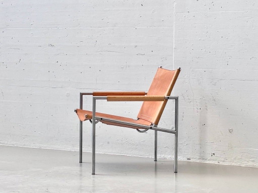 SZ02 fauteuil van Martin Visser voor 't Spectrum, Nederland, jaren 60 – Leather (photo 2 of 15)