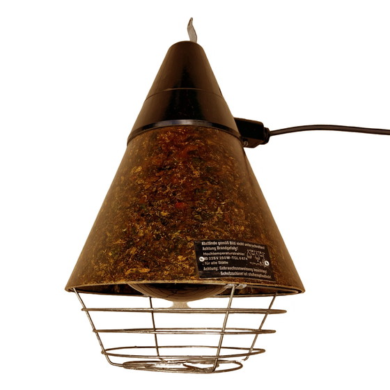 Image 1 of Lampada a sospensione industriale, riscaldamento, Narva Leuchen, Germania, anni '70