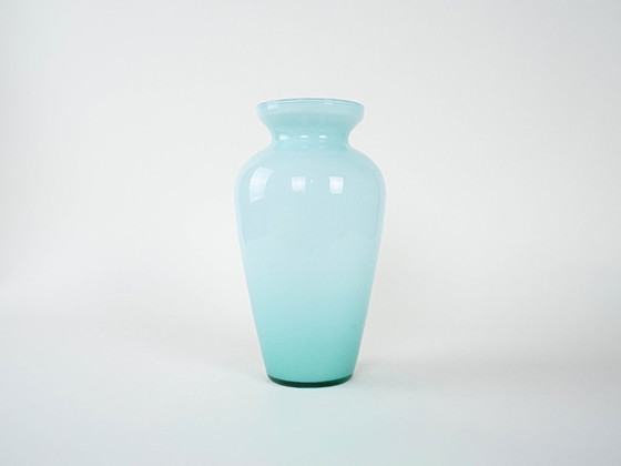 Image 1 of Vaso in vetro, design italiano, anni '70, prodotto in Italia