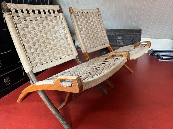 Image 1 of Chaise ciseaux Hans Wegner