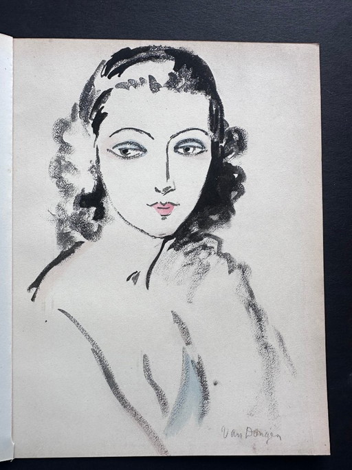Kees van Dongen Portrait de Femme 1925
