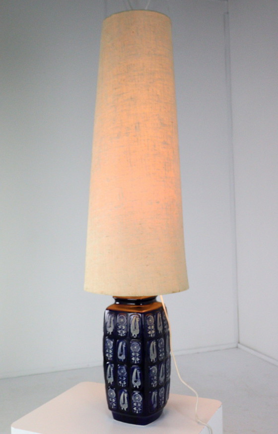 Image 1 of West Germany Ceramic Floor Lamp 942-45 Vintage