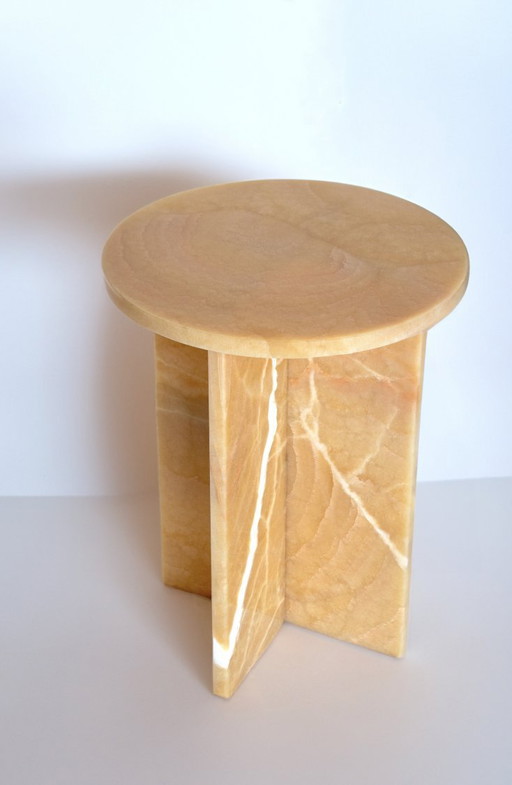 Bijzettafel onyx 