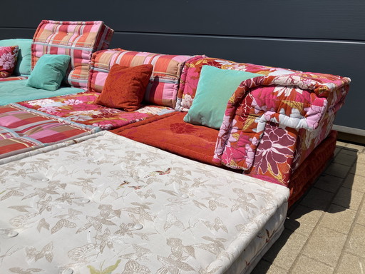 Roche Bobois Mah Jong Kenzo Takada 10 elementen, 4 kussens TOPstaat!!