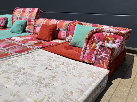 Image 1 of Roche Bobois Mah Jong Kenzo Takada 10 elements, 4 cushions TOP state!!!