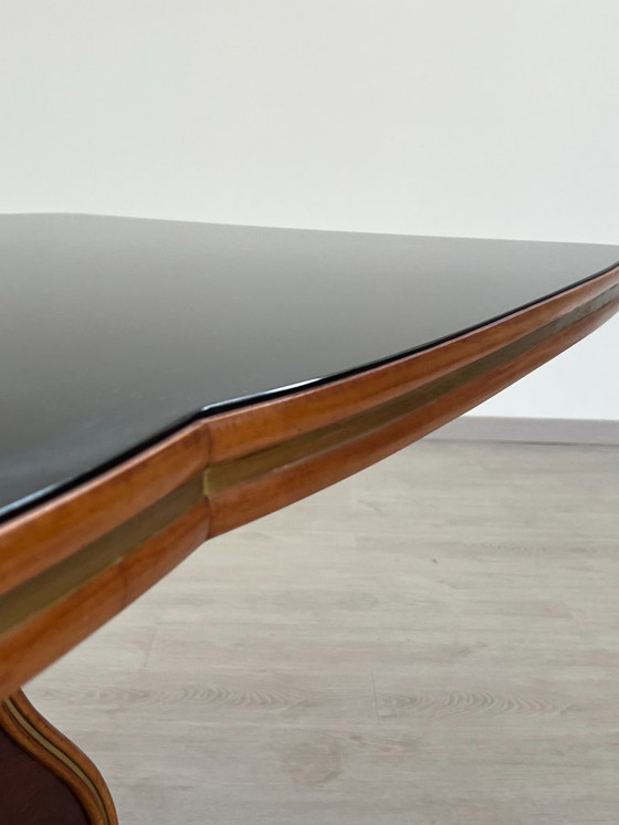 Image 1 of Tavolo - Legno, Marmo, Vetro - Art Deco