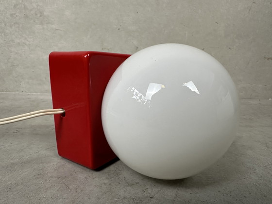 Image 1 of Lampada da tavolo/parete vintage - porcellana e opalina