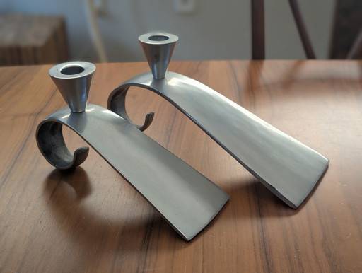 Matthew Hilton Wave Candlesticks 1980