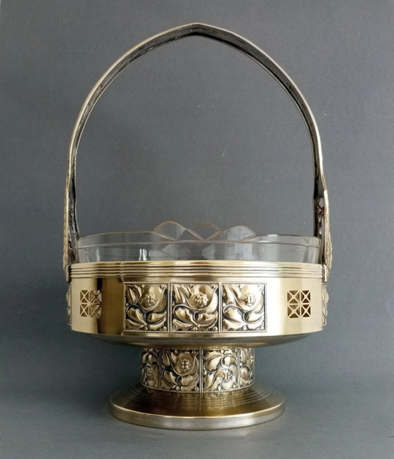 Image 1 of Centro de mesa secesionista Josef Emanuel Margold Wolkenstein & Glückselig 1910