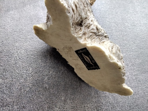 Figurine vintage de chien Westie Castnagna de 1988