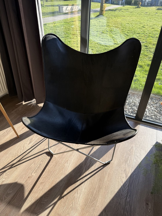 Image 1 of Pampa Mariposa Butterfly Chair - Cuero - armchair leather