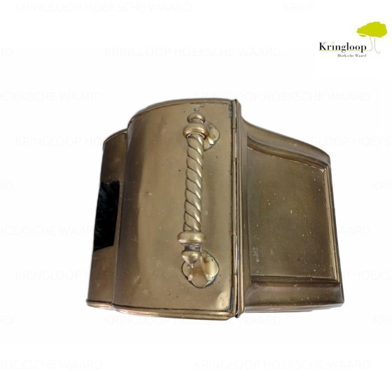 Image 1 of Recipiente para turba / carbón de cobre / bronce antiguo