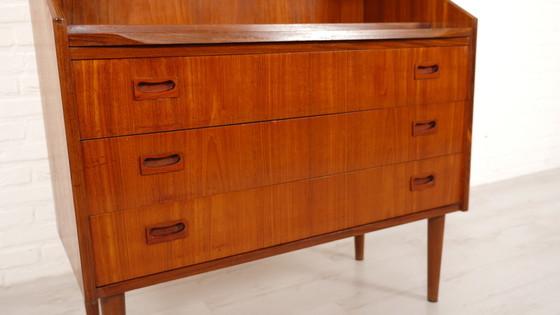 Image 1 of Secretaire Vintage | Teck | Danois | Avec Miroir
