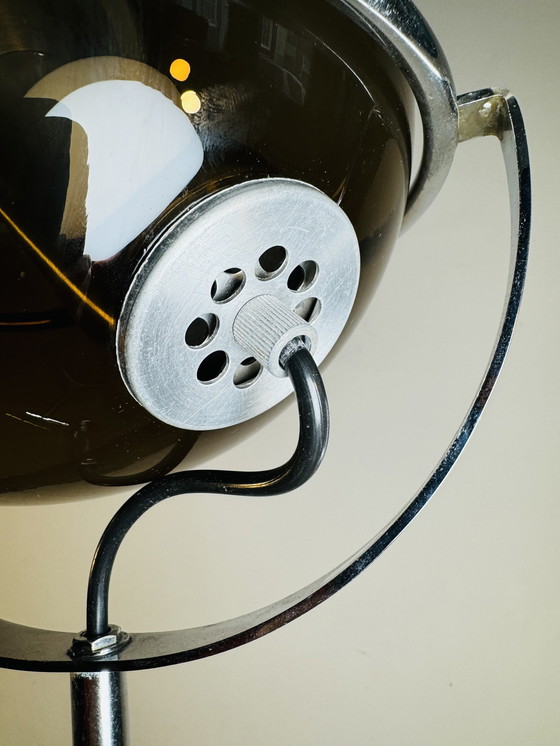 Image 1 of Lampadaire GLOBE 2000 PAR FRANK LIGTELIJN POUR RAAK AMSTERDAM, PAYS-BAS, années 1960