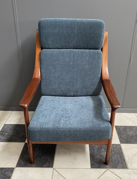 Image 1 of Highback chair by Wilhelm Knoll 1960s reupholstered