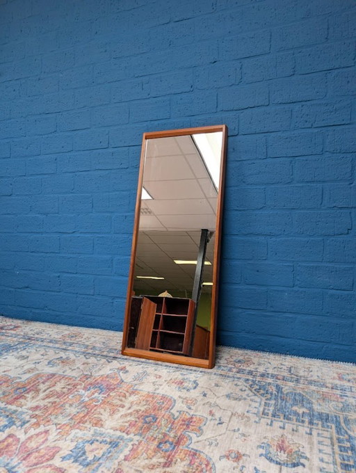 Midcentury mirror, Kai Kristiansen for Aksel Kjersgaard, 1960s