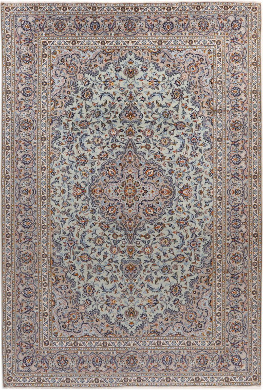 Perserteppich Kashan 4,20 x 2,82 Orientteppich fein Nr. 1150