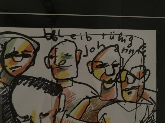 Image 1 of Drawing/aquarelle Herman Brood