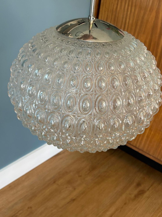 Image 1 of Lampada da soffitto vintage a nido d&#39;ape, anni &#39;60