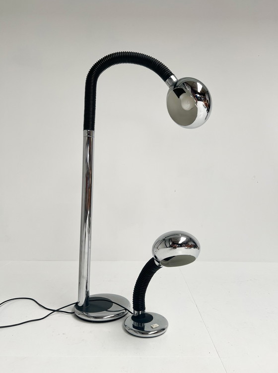 Image 1 of Industrial floor lamp by Herda, 1970's