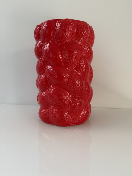 Image 1 of Strawberry vase