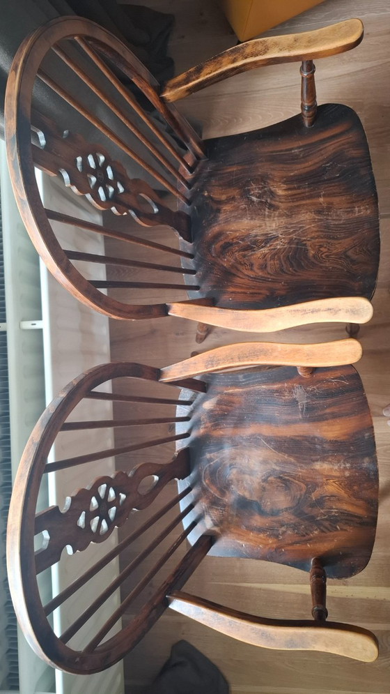 Fauteuil Windsor - Lot de 2 – Wood (photo 5 of 5)