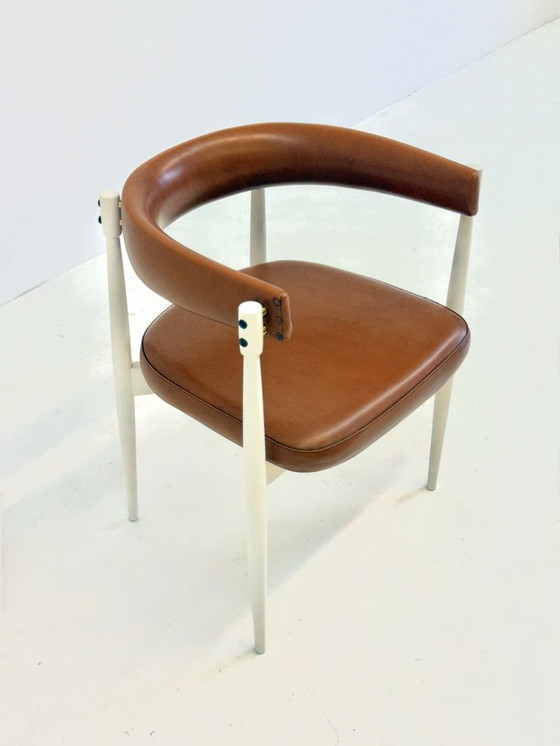 Image 1 of Sedie da tavolo da pranzo vintage di A. Dal Vera e Figli e di Flam Sansoni