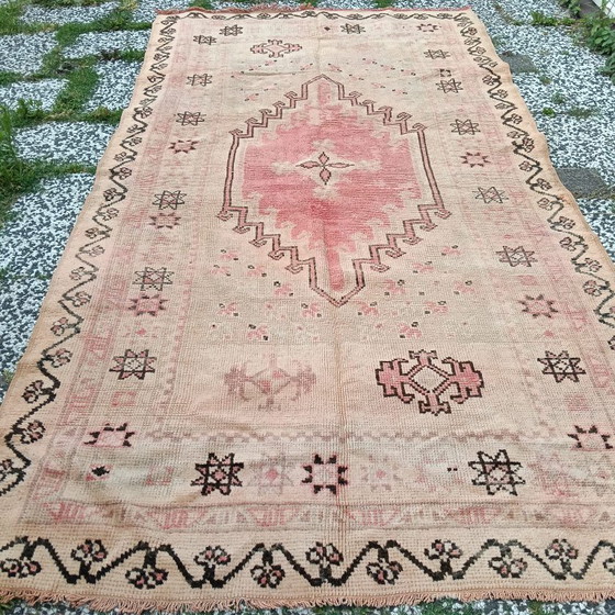 Image 1 of Hand geknoopt Berber kleed wol 309x157cm