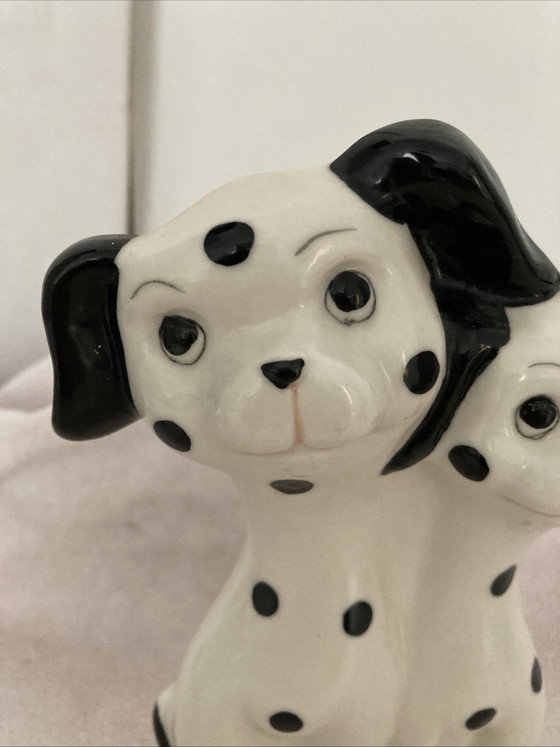 Image 1 of Dalmatian vintage ceramic radiator humidifier 70s/80s