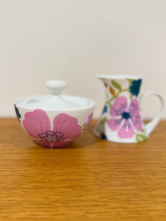 Vintage Bidasoa Porcelain Coffee Set - 12 Place Settings / 27 Pieces in Impeccable Condition - 1970s (photo 8 of 21)
