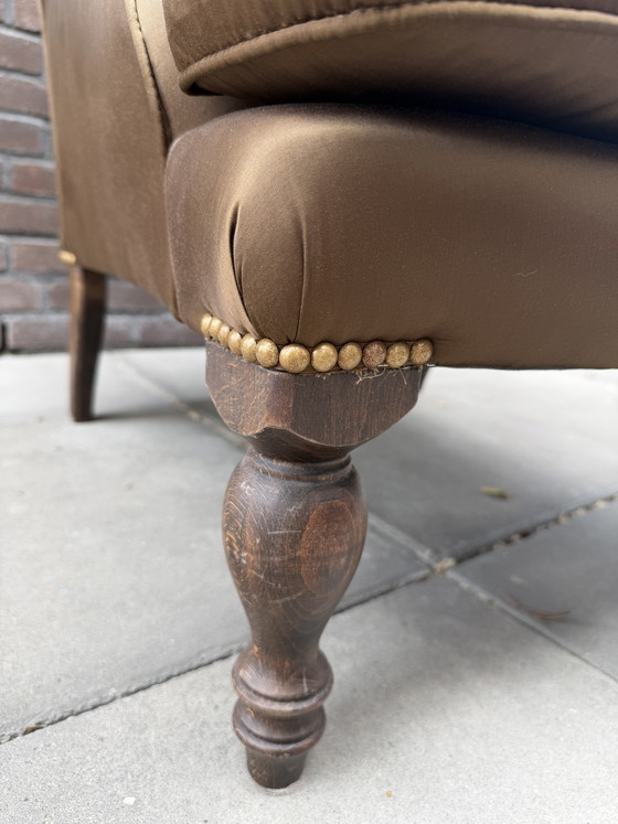 2 sillones Chesterfield – Peeperkorn, Textile, Wood (photo 6 of 9)
