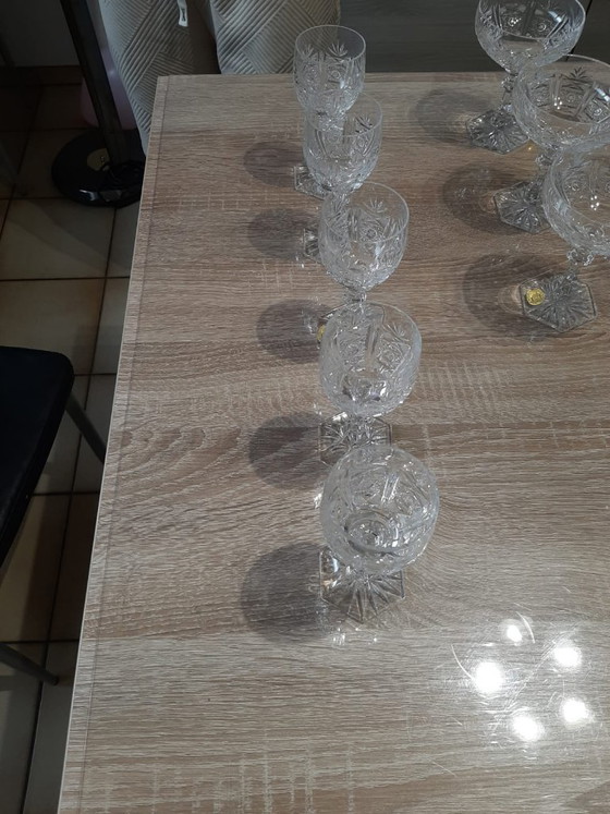 Image 1 of Service de table exclusif de 40 pièces en verre Riedel Austria vintage – cristal au plomb à 24 % (PbO)