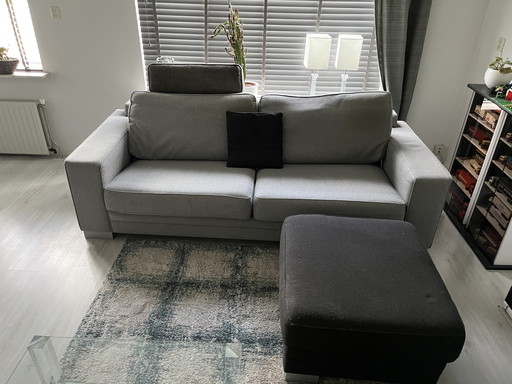 Montel 3 boutons banque avec hocker