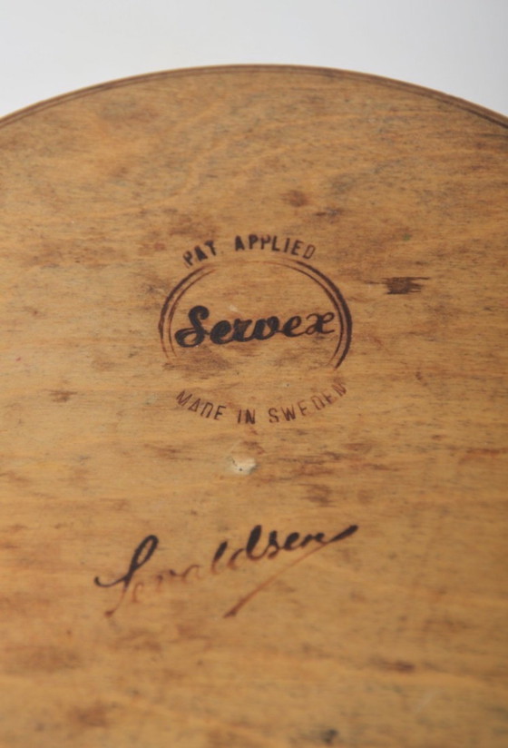 Image 1 of Vintage teak waste bin, Servex Sweden '60