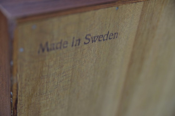 Image 1 of Libreria vintage in teak, stile scandinavo moderno di metà secolo, anni '60