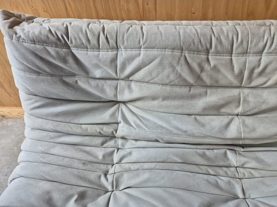 Image 1 of Ligne Roset Togo Alcantara light gray (purchase invoice available)
