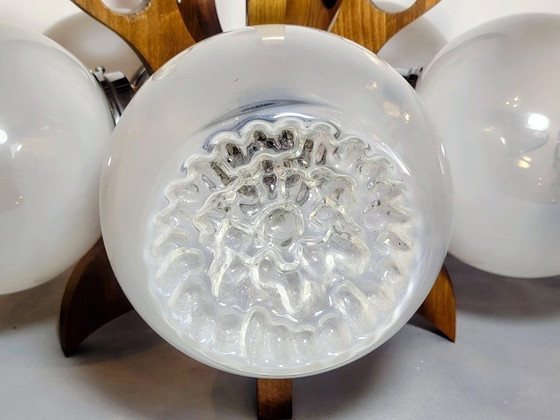Image 1 of Space Age Sputnik Futurist Ceiling Light