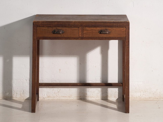 Antiker japanischer Konsolentisch aus Holz – Japan, circa 1930 – Schreibtisch, Iron (photo 21 of 40)