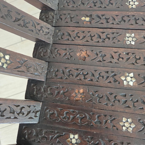 Sedia pieghevole antica, Sedie pieghevoli, Legno, Marrone (foto 14 di 14)