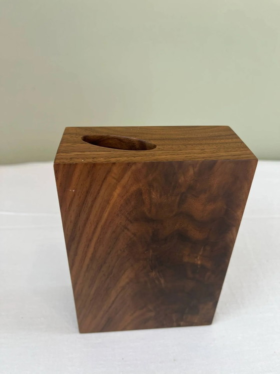 Minimalistisch design houten vaas – Vazen, Wood (photo 11 of 11)