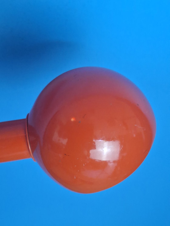 Image 1 of Large vintage orange snake lamp