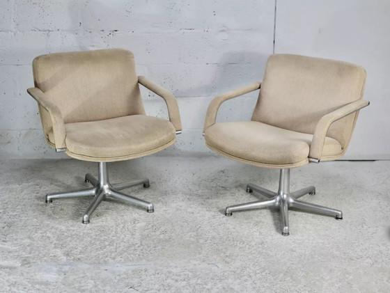 Image 1 of 2x Fauteuils de Geoffrey Harcourt