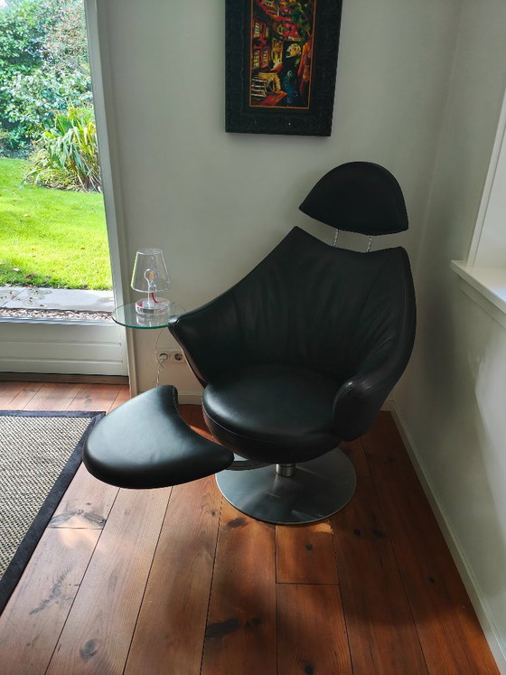 Ipdesign Satellite – Sessel, Glas, Leder (photo 6 of 12)