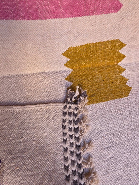 Image 1 of Kilim marocchino a trama piatta 150 x 100 cm